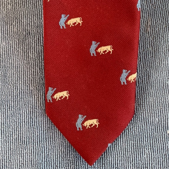 Red Tie With Animals! - Picture 2 of 5